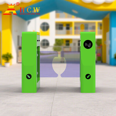 HCW Automatic Turnstile Gate with 600~750mm Passage Width 30~40 people/minute Throughput and 3 Million Trouble-Free Runs