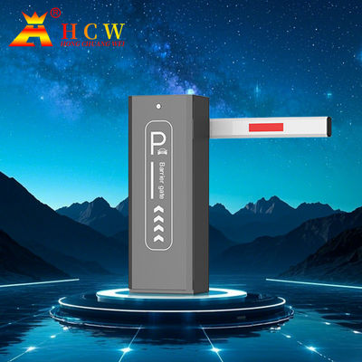 HCW ANPR أو LPR حاجز ذراع المرور حاجز ذراع القطب بوابة 3-6 متر طول RS485