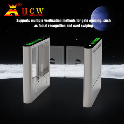 HCW 35-40 شخص / دقيقة الأمن سرعة سريعة بوابة الدوران RS485 لدخول المدرسة
