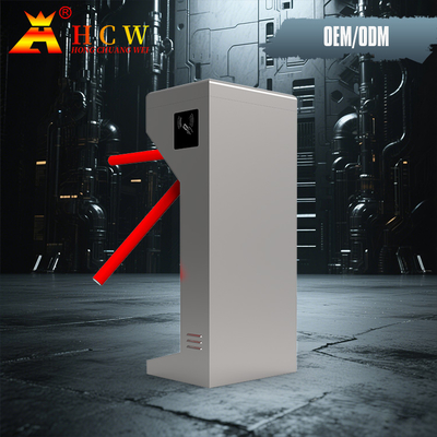 HCW SS 316 304 Waist Height Tripod Turnstile Gate Automatic Security Access Control