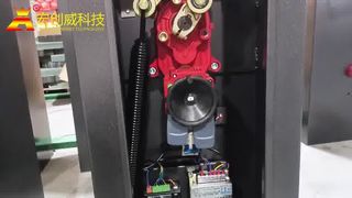 اختبار قضيب تلسكوبي بطول 8 أمتار لحاجز البوابة