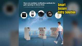 الدخول الآمن للباب الدوار للتحكم الذكي في الوصول